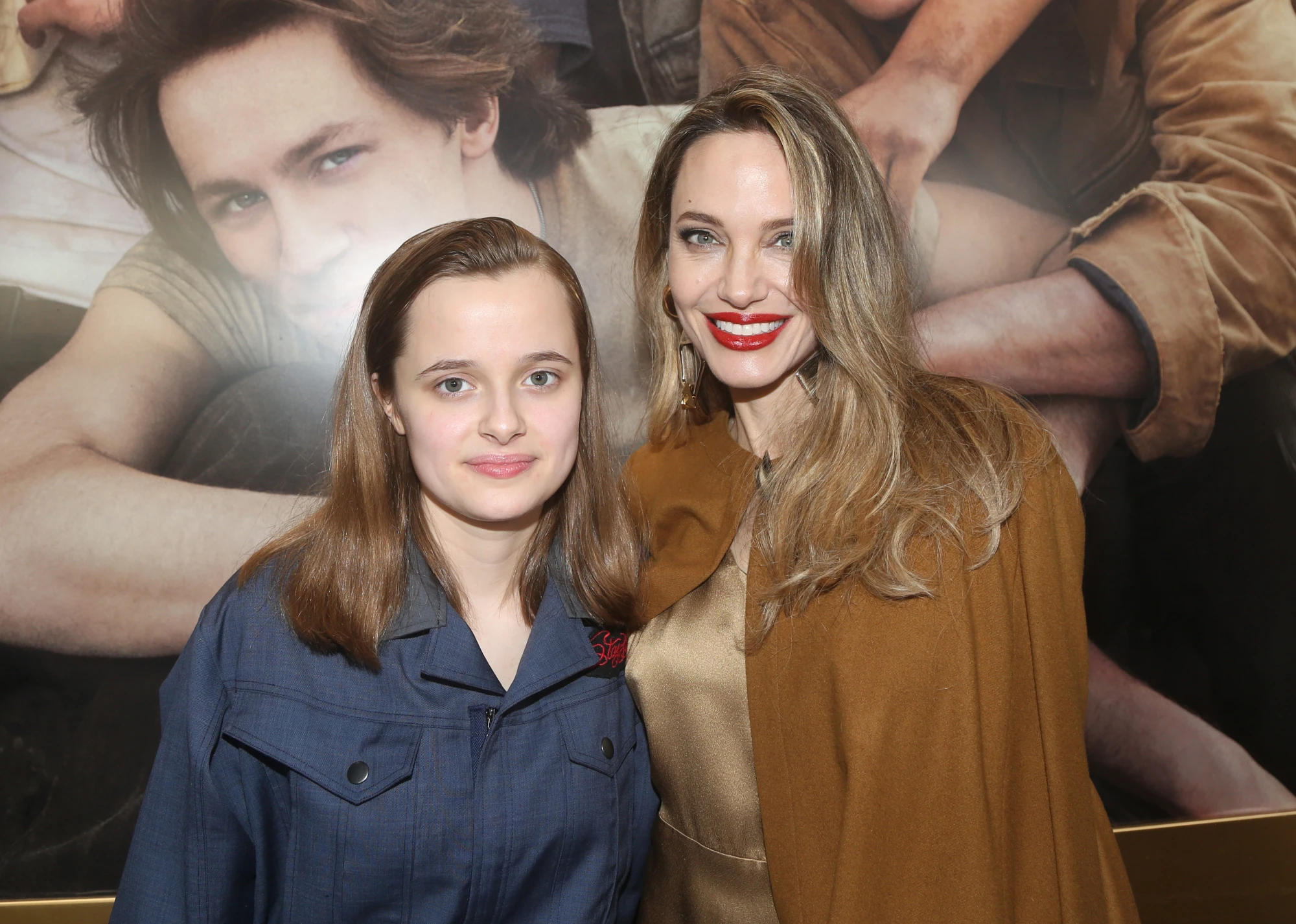 Анджеліна Джолі разом з донькою Вів'єн