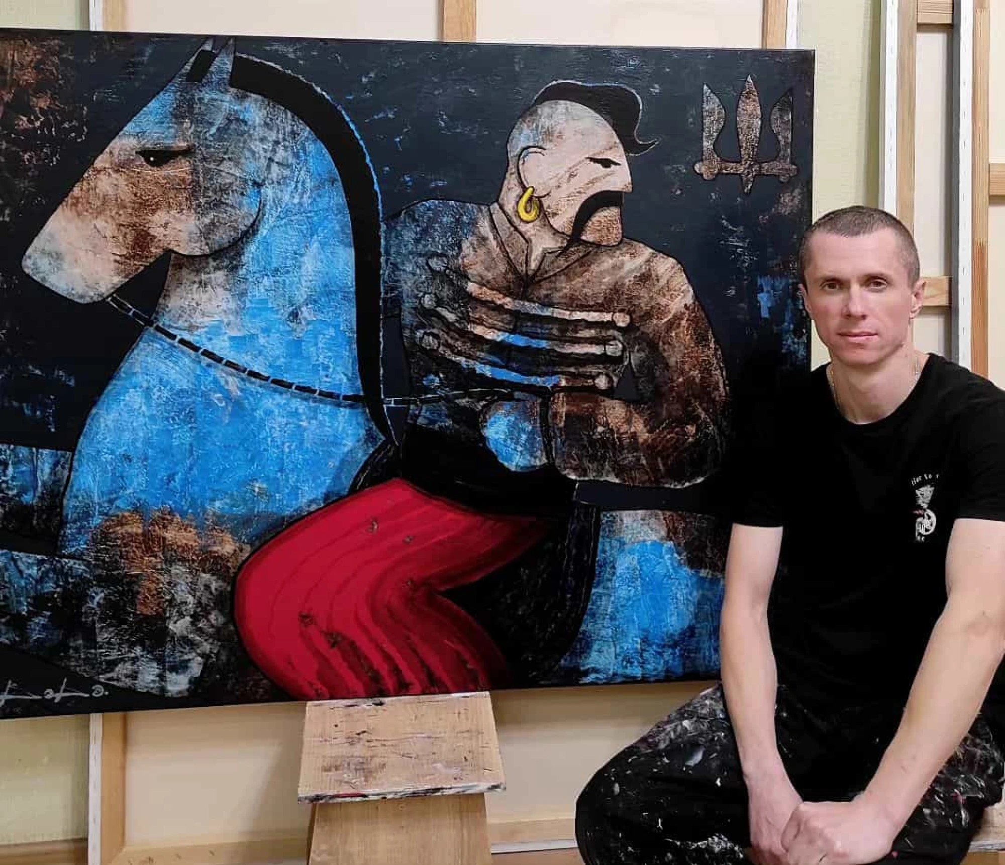 Інтервʼю з українським митцем Сашею Бобом